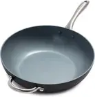 GreenPan Lima Hard Anodized Ceramic Nonstick 32 cm Wok Pan, PFAS-Free
