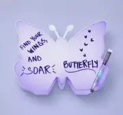 Light Up Whiteboard Lightbox Butterfly Locker/Desk - More Than Magic NIB