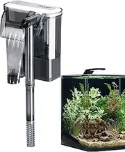 Fisssure Aquarium Internal Filter - Aquarium Filter Pump With Adjustable - Small Fish Tank Filter With Adjustable, Quiet, And Efficient For Fish Tanks And Aquariums