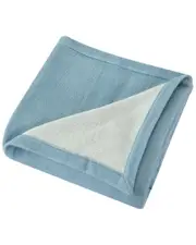 Melange Home Self Hem Merino Wool Blanket