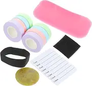 FRCOLOR -in-one Eyelash Grafting Kit Lash Tape Silicone Pad Lash Jade Adhesive Tape Tools for Extensions