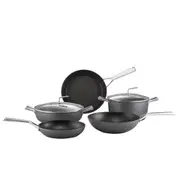 5pc Essteele Per Bellezza Non-Stick Induction Kitchen Cookware Set Grey