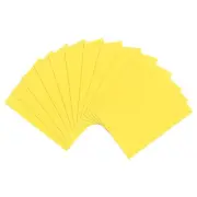 Foam Sheets Crafts 11x8 Inch 2mm EVA Craft Foam Paper Sheets, Yellow, 12 Sheets