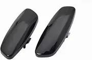 Side Mirror Indicator for Citroen C4 for Coupe for Picasso C3 C5 DS3 DS4 Dynamic Led Turn Signal Indicator Sequential Blinker Light Dynamic Sequential Blinker(Dynamic Smoked Black)