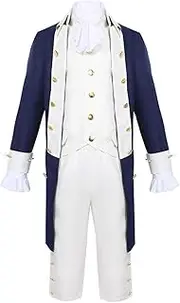 [Helltaker] Kids Hamilton Costume Alexander Hamilton Vintage Tailcoat Formal Child Uniform for Boys