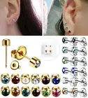 Stainless Steel Ear Piercing Earrings Ear Piercing Stud Stud Earrings