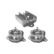 Front + Rear Engine Mount Kit for Nissan Navara D22 Pathfinder D21 3.0L 3.3L 4WD