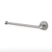 Umbra Cappa Wall Mount Paper Towel Holder Dispenser METAL Brushed Silver NEW
