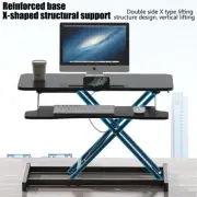 Sit Standing Desk Converter Laptop Riser Adjustable Stand Computer