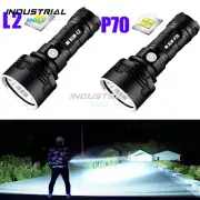 Tactical Light High Bright Torch USB Rechargeable Lamp Flashlight for Camping
