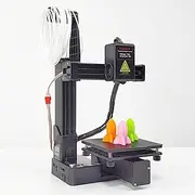 Mini 3D Printer, Fully Assembled Auto Leveling 3D Printer for Beginners, High Precision Printing with PLA/TPU, 4 X 4 X 4 Inch
