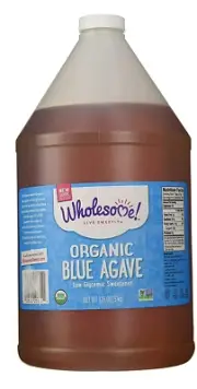 Organic blue agave 176 oz-Low Glycerine Sweetener
