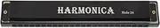 24 Hole Harmonica Plastic Wind Musical Instrument for Beginners Stage Performance