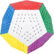 Willking Megaminx stickerless 7x7 Magic Cube 12 Sided Puzzle Terminx Puzzle G...