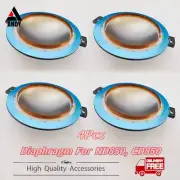 4 PCS Titanium Diaphragm 74.5mm For RCF ND850 CD850 CD860-T3 HDL20A 8Ohms CCAW