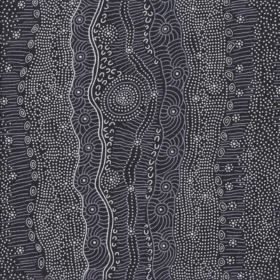 Australian Indigenous Aboriginal Gathering By The Creek Black By J Nakamarra Qui