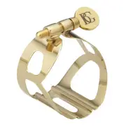 BG L61 Ligature with Cap, Baritone Saxophone, Trad, Gold P