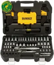 Mechanics Tools Kit and Socket Set, 1/4" & 3/8" Drive, SAE, 108-Piece (DWMT73801