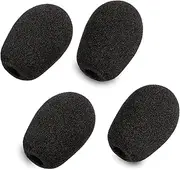 ZHHSUNY 4pcs Mic Foam Cover compatible for Ra-zer Black-Shark V2,V2 Pro,V2 X,Kaira Pro Gaming Headset ﻿