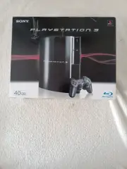 PlayStation 3 PS3; Black Phat/fat Console - 40GB - Brand new Tested by Sony