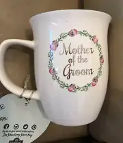 MUG-Mother Of The Groom-“Keep Calm My Sons The Groom”-10 Strawberry Street-NEW