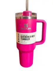 Stanley Quencher H2.0 Camelia 40oz Tumbler~Authentic~BNWT