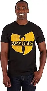 [Wu-Tang Clan] FEA Men's Wu Tang Clan Classic Yellow Logo T-Shirt
