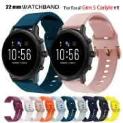 For Fossil Gen 5 Smartwatch Julianna Carlyle HR Sport Silicone Watch Band Strap