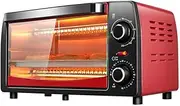 Countertop Oven 12L Electric Mini Oven 0-60 Min Precise Timing 230℃ Wide-Area Temperature Control Convection Toaster Oven - 1050W