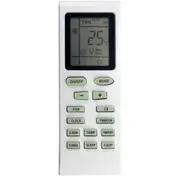 YB1FA Replace AC Remote for //Carrier/ Air Conditioner YB1F2 YB1F2F YB1FAF YBOF YB1F2 YBOF2 Y502K White