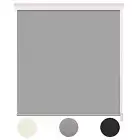 Blinds for Windows, Blackout, Corded Darkening Roller Shades, 24" X 72", Grey