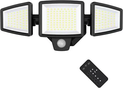 Security Lights Motion Sensor Outdoor Lights IP65 Waterproof Flood Lights Remote