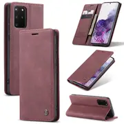 CaseMe Samsung Galaxy S20+ Plus Classic Leather Folio Case Cover G985 [Wine]