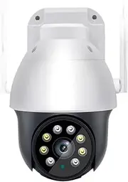 Outdoor 4K 8MP WiFi Surveillance Camera Security Monitor Video Night Vision Full Color Cameras Waterproof CCTV IP Auto Tracking(U/S,8MP Camera 128G Card)