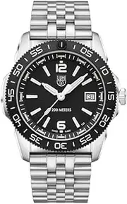 [Luminox] Pacific Diver Black Watch | METT DIAL | Stainless Steel Metal Band, Modern, Modern