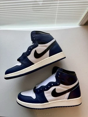 Air Jordan 1 Retro High OG GS ‘Midnight Navy’ Size 6.5Y, New In Original Box #11