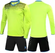[KELME] Men Goalkeeper Jersey Padded Soccer Goalkeeper Jersey and Shorts Adults Men's Goalie Jersey