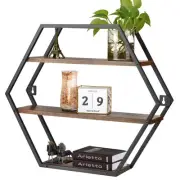 Shelves for Wall Floating Shelves Decorative Geometric Shelf for Wall Hexagon