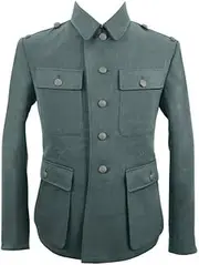 [militaryharbor] WW2 WWII German M43 Elite NCO Fieldgrey Gabardine Tunic Feldbluse