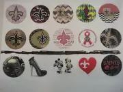 New Orleans saints mix buttons flat backs or pin badges cabochons magnet