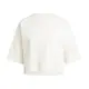 Adidas NEUCL Tee [IU2500] 女 短袖 上衣 運動 休閒 三葉草 寬鬆 棉質 舒適 白粉