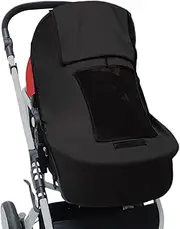 jopiuieo Stroller Sun Shade - Baby Stroller Rain Cover - UV Protection Pushchair Sunshade Pram Shield Attachment for Camping Shopping Daily Travel Outdoor Walking