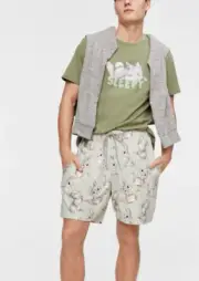 NEW PETER ALEXANDER DISNEY BAMBI THUMPER RABBIT TOP & PLUSH SHORTS M RRP$139.90
