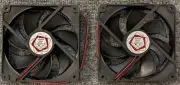 2 X Sunon 120 mm Tube Axial Cooling Fan - 24 V DC - 80 CFM - 9" Wires - 2000 RPM