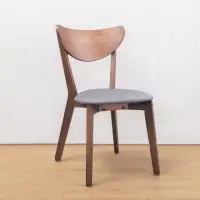 在飛比找momo購物網優惠-【BODEN】莫司實木餐椅/單椅(四入組合)