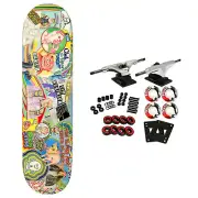 Baker Skateboard Complete Reynolds Cosmic Gumbo 8.5" x 32"