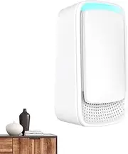 Air Purifier For Bedroom Home | Plug In Negative Ion Air Purifier | Portable Quiet Ioniser | Odor Eliminator For Bedroom Kitchen Pet Area Basement Dorm Classroom