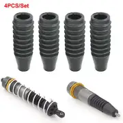 4PCS Front Rear Shock Absorber Dust Cover for 1/8 RC4WD HSP RC Crawler Car Buggy