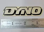 OLD SCHOOL BMX STICKER DYNO ON CLEAR die cut