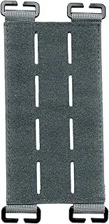 JOKOTI Hook and Loop Tacticals Patches Board Molles Attachment Patches Display Board Molles Panel for Badge Insignias Patches, Gray